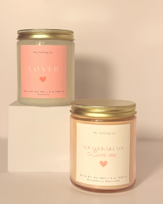 February Candle of The Month - Valentines Day DUO